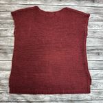 Loft Women's Tank Top Sweater Blouse XS Extra Small Maroon Burgundy Wine Merlot Photo 11