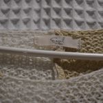 Lavish Oversized Cream Sweater Photo 1