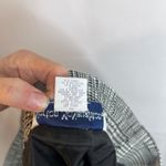 Norton Mcnaughton VTG Black White Houndstooth Plaid Straight Skirt Size 10 Photo 5