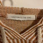 Caution to the Wind  Orange Hoodie Photo 1