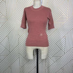 KENZO Tiger Embroidery Short Sleeve Jumper Sweater in Pink Size US XS Photo 2