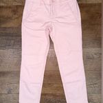 Loft  Girlfriend Chino Cropped Pink Women's Jeans Photo 1