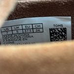 Toms  Boots Womens US 7  Ankle Booties Brown Suede Side Zip Heels Photo 8