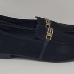 Brash  Block Heel Slip On Loafers Size 8.5 Black Photo 0