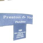 Preston & York  14P Short Sleeved Top Plus in Off-White Workwear Photo 3