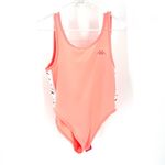 Kappa  222 Banda Aubers NWT Pink Salmon Fitted Bodysuit Swimsuit Tank Top Photo 1