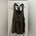 Wilfred Aritzia ‎ Free Beatriz Green Overalls Romper Size L Photo 1