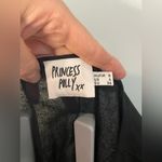 Princess Polly , black baby‎ doll mini dress puff sleeves size 4 Photo 2