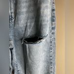 Garage denim wide leg distressed jeans high rise 1/25 Photo 8