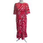 Rhode x Target Red Zinnia Floral Linen Photo 2