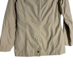 Barbour Tan Single Breasted Snap Front Zip Pocket Collared Travel Jacket Size 4 Photo 8