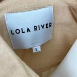 Lola River Cotton Blouse Orange Size L Photo 6