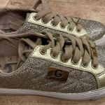 Guess Sparkly Gold Sneakers Photo 0