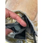 Boston Proper  gold Lamé and rhinestone print jeans size 6 Photo 3