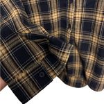 Audrey 3+1 plaid long sleeve button down shirt size m/l Photo 1