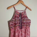 THML  Fiesta Beaded Halter Dress Photo 2