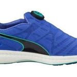 Puma NEW Size 9 Womens Ignite Disc No Lace Blue Running Shoes 18861701 Pull on Photo 0