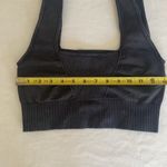 Free People Karma Square Neck Sports Bra Black Size M Photo 4