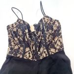 superdown  Bella Lace Jumpsuit in Black XXS Photo 5
