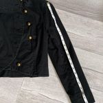 London Jean Military Style Short Jacket Photo 10
