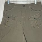 Mountain Hardwear  Sz 4 Olive Green Nylon Skirt A-Line Outdoorsy Photo 1