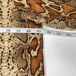 Catherine Malandrino Animal Print Button Down Long Sleeve Collared Blouse XS Photo 5