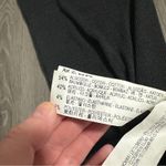 ZARA  Dark Gray Knit Ribbed Short Sleeve Midi Dress Size‎ S Photo 5