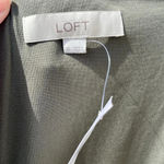 Loft NWT green maxi dress versatile sleeveless soft flowy comfortable preppy dress xs Photo 9