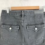 PacSun  Micro Mini Skirt 24 Black Denim Y2K Grunge 2000s Low Rise Street Indie Photo 3