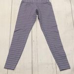 Glyder  purple  blue striped leggings Photo 1