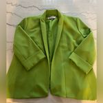 Jones Studio NWOT  Vibrant‎ Green Women's Blazer Photo 2