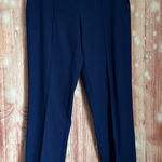 draper's & damon's Draper’s & Damon’s Royal Blue Straight Leg Pull On Pants Photo 0