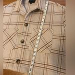 Timing Button up Plaid cropped jacket size M Photo 5