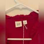 Gap  Elegant Fuchsia Ruffle Women's Tiered Dress.   Size-Small Photo 3