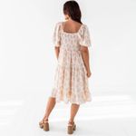 Livy & Kate Clothing Poppy Tiered Dress Orange Size M Photo 2