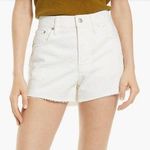 Madewell  Relaxed Denim White Shorts 30 Photo 0
