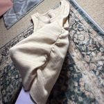 Aerie  Cream Ribbed Tank Top Photo 2