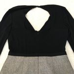 Bobi NWT  BLACK Gold Black L/S Dress Medium Photo 3