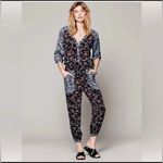 Free People  Sheila Floral Jumpsuit nwot Photo 1