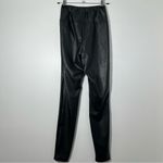 We Wore What  Revolve Women’s Black Faux Leather Leggings Size S NEW Photo 1