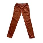 prAna  Rust Skinny Mid-Rise Janessa Pants Cotton Skinny Jeans SZ 4/ 27 #1292 Photo 9