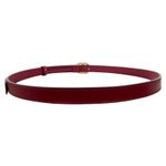 Gucci GG Logo Marmont Thin Leather Belt Rosso Ancora Red Size 100/40 Photo 7