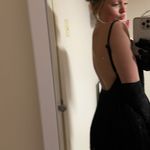 Moflora Fringe dress Black Photo 1