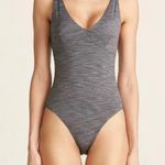 Outdoor Voices  Freeform Leotard Bodysuit Grey S Photo 0