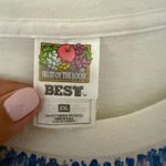 Fruit of the Loom 90s Glitter Tee Single Stitch Graphic T-Shirt USA XXL - Stain Photo 2