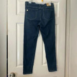 Anne Klein  Dark Blue Jeans Mid Rise Skinny Size‎ 12 Photo 1