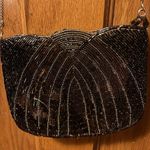 La Regale Vintage  Hand Beaded Bag Purse Crossbody Metallic Chain Link Clutch Photo 1