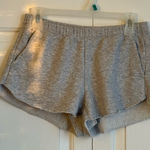 Aerie  Light Gray Athletic Shorts Photo 0