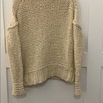 Free People Chunky Cotton Knit Cowl Neck Sweater Photo 6