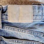 Everlane  Blue Jean Shorts High-Waisted Distressed Size 24 Photo 4